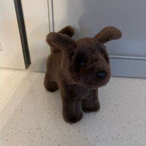 American Girl Pet Dog Chocolate Lab Puppy Poseable Plush